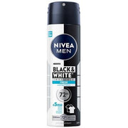 NIVEA MEN Black & White Invisible Fresh Antyperspirant XL Spray Dla Mężczyzn 200 ml