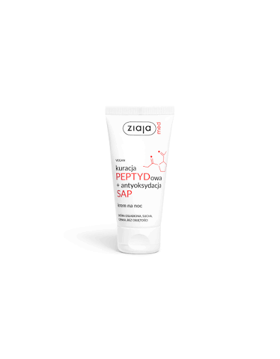 ZIAJA - Kuracja Peptydowa + Antyoksydacja SAP Krem Na Noc 50 ml