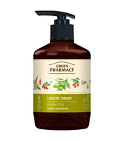 GREEN PHARMACY - Mydło W Płynie Oliwa I Jagody Goji 460 ml