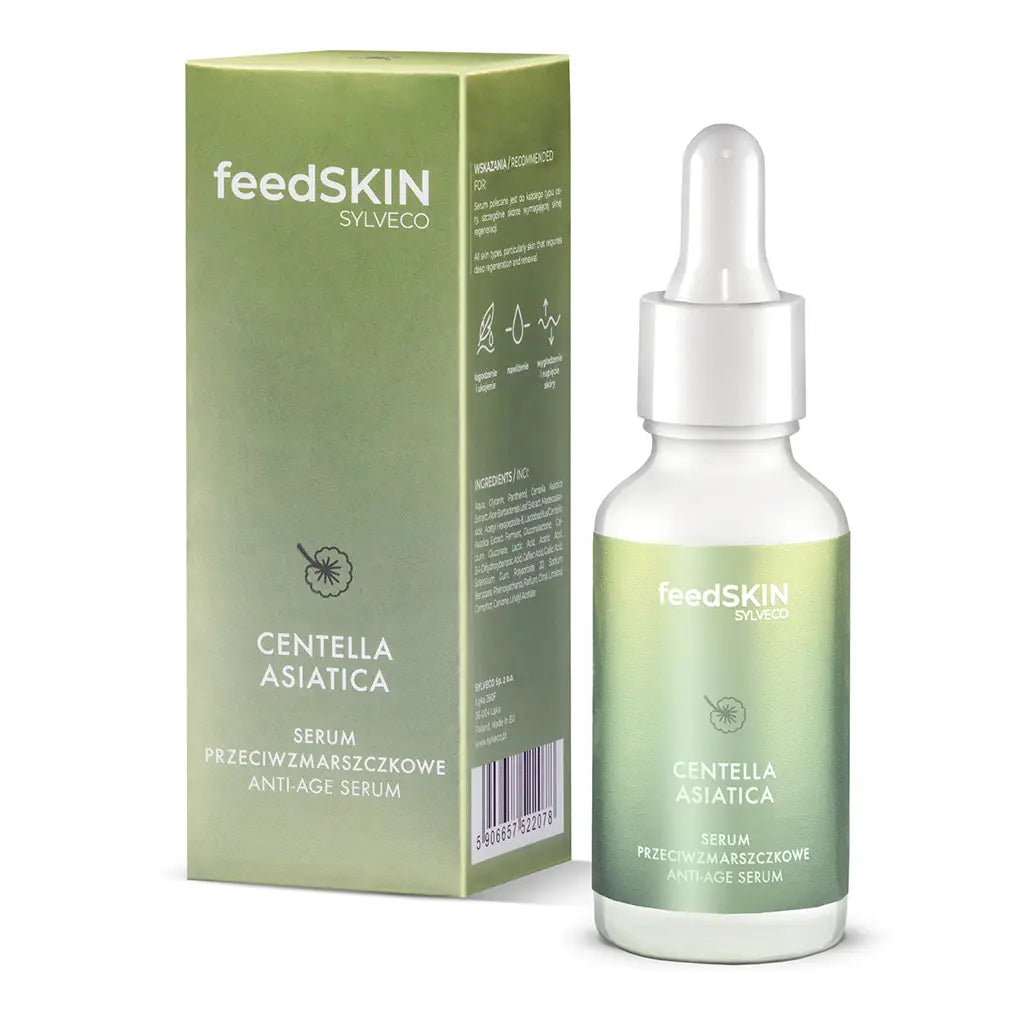 FEEDSKIN SYLVECO CENTELLA ASIATICA Serum Anti-Age Z Wąkrotą Azjatycką.30ml