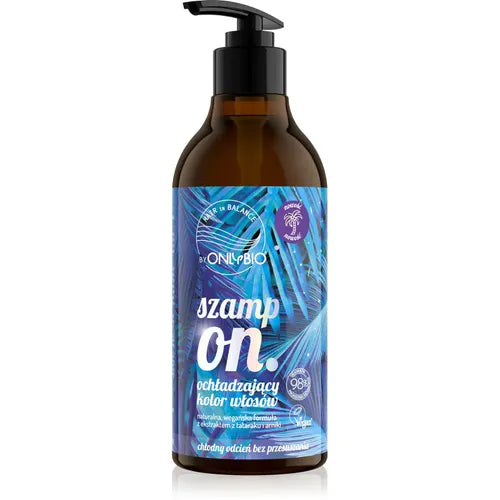 ONLY BIO HAIR IN BALANCE -Szampon Do Włosów, Wzmacniający z Efektem Chłodzenia, 400ml