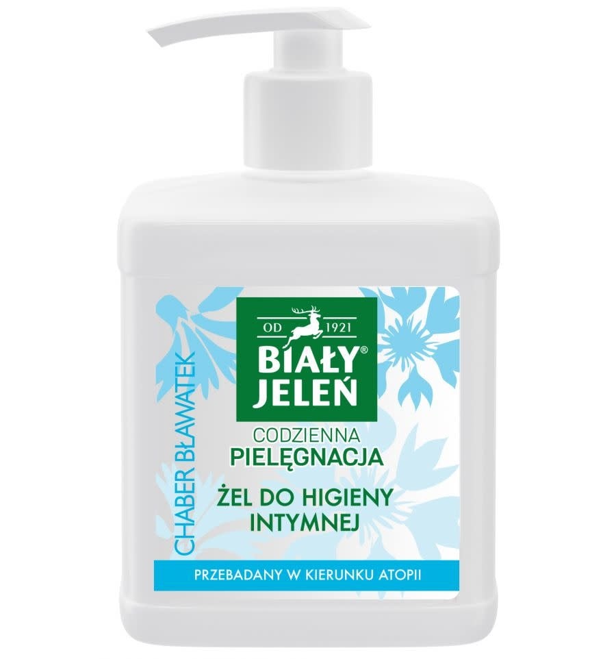 Biały Jeleń Żel do Higieny Intymnej z Chabrem Bławatkiem 500 ml