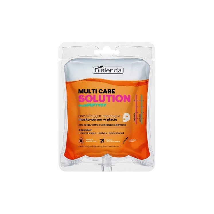 BIELENDA - MULTI CARE SOLUTION MULTIPEPTYDY MASKA-SERUM, 1SZT