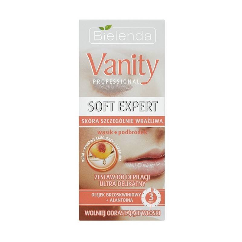 Bielenda Vanity Soft Expert Zestaw Do Depilacji Wasik Podbrodek