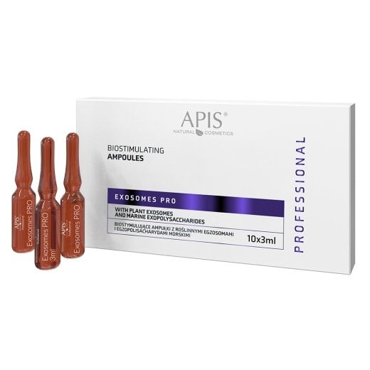 APIS - Exosomes Pro Biostymulujace Ampulki z Roslinnymi Egzosomami 10x 3ml