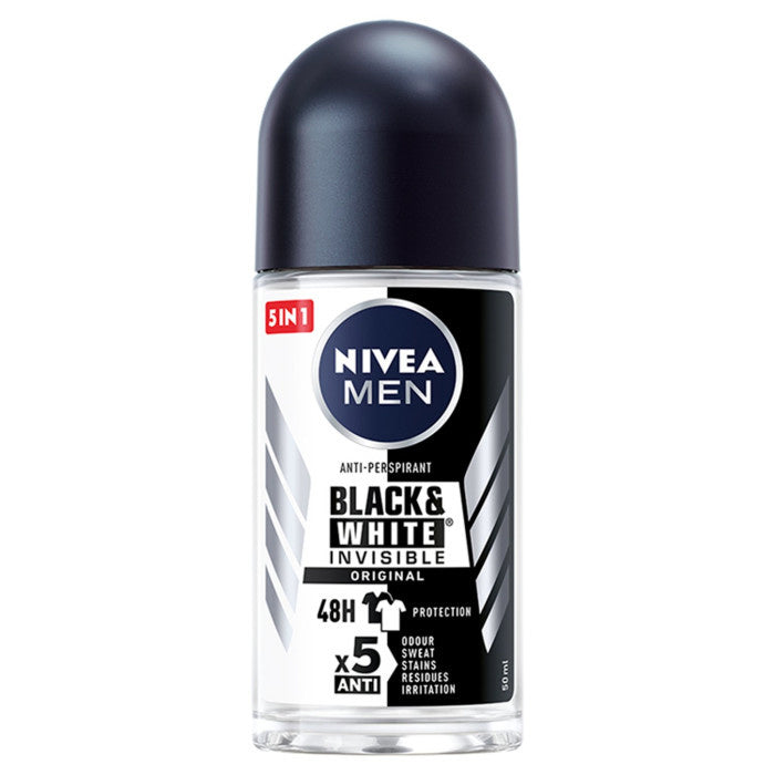 MEN Antyperspirant dla Mężczyzn Black&White Invisible  50ml