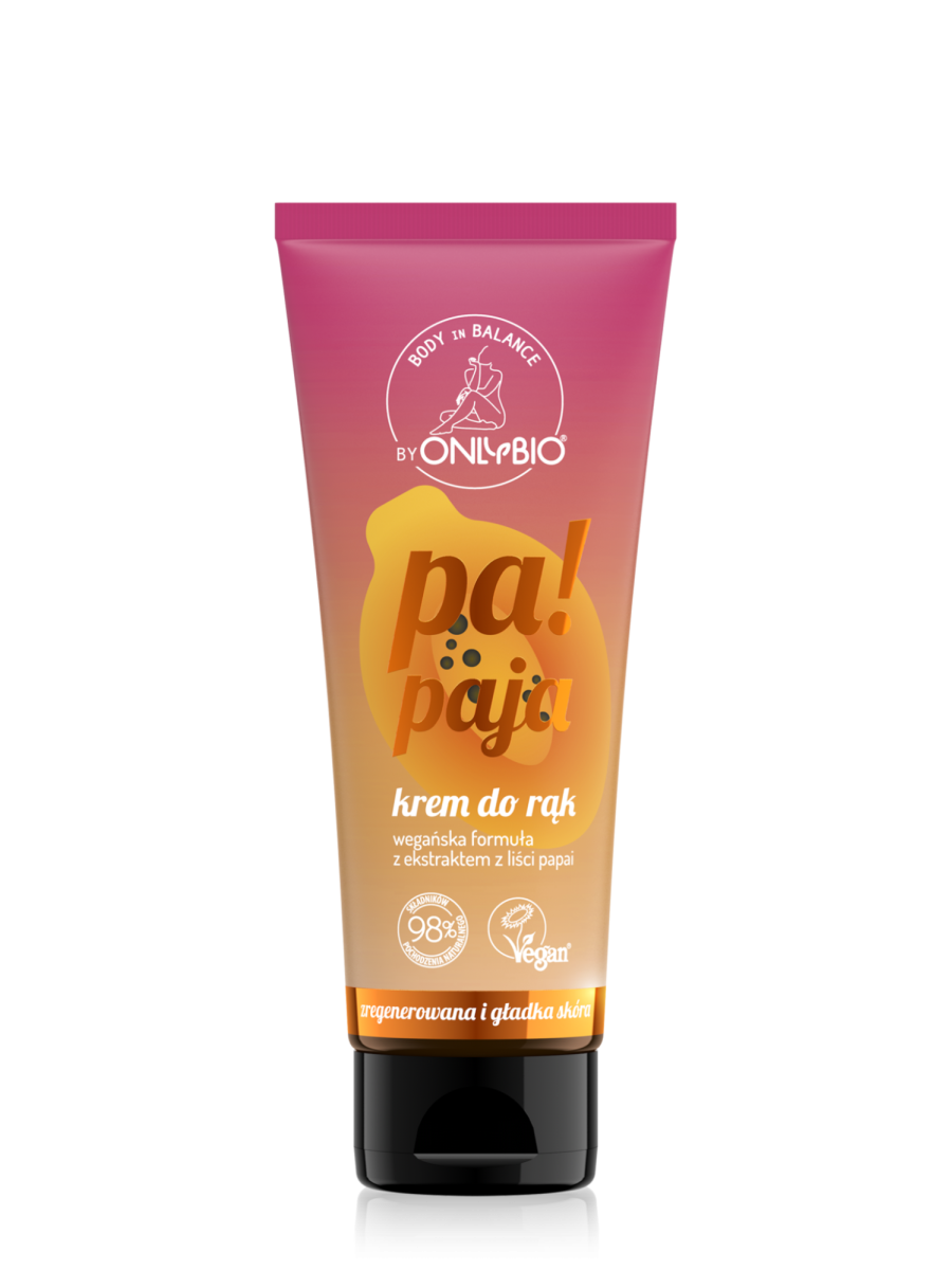 ONLYBIO Krem do rąk Papaja 50 ml