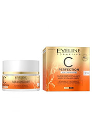 EVELINE C Perfection 30+ Silnie Rozświetlający Krem Wygładzający 50ml