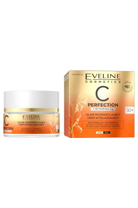 EVELINE C Perfection 30+ Silnie Rozświetlający Krem Wygładzający 50ml