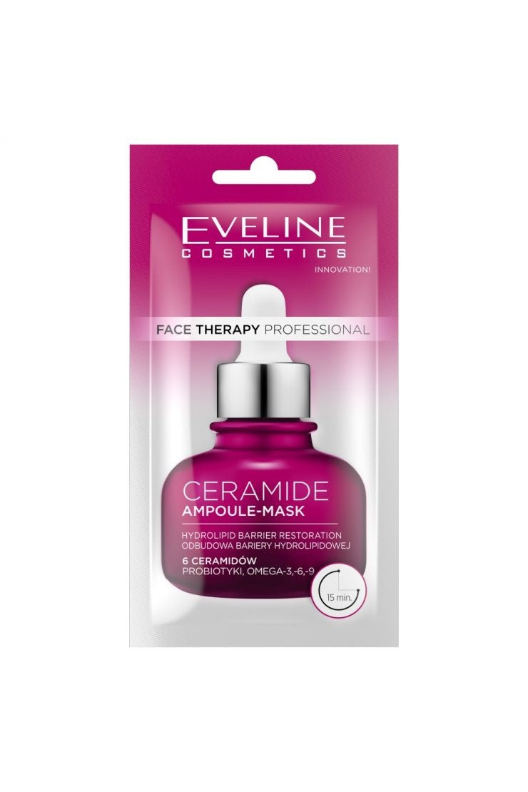 EVELINE Face Therapy Ceramide Maseczka Odbudowująca Do Twarzy 8ml