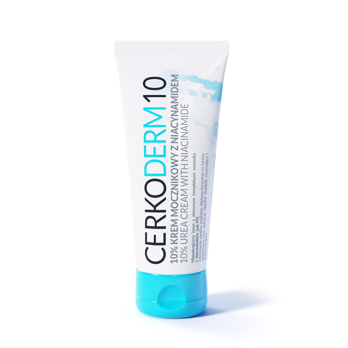 CERKODERM 10 75ml 10% Krem Mocznikowy Z  Niacinamidem,75ml