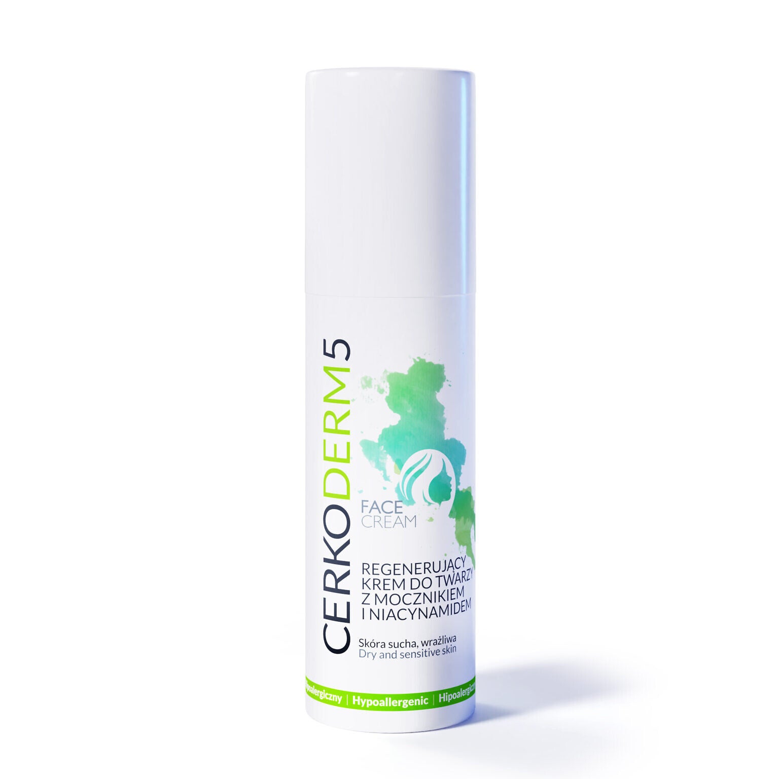 CERKODERM 5 50ml Regenerujący Krem Do Twarzy,50ml