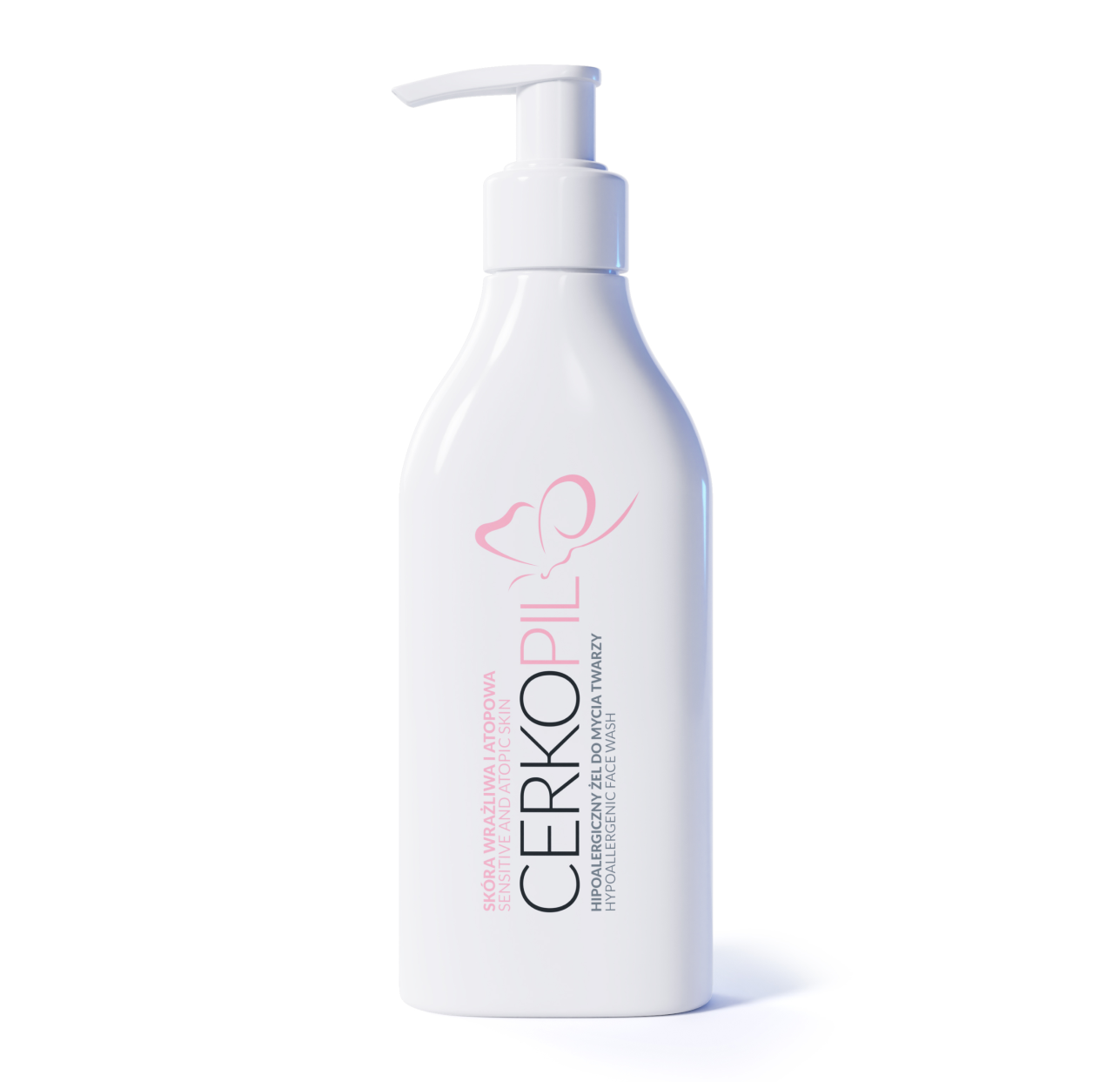 CERKOPIL ŻEL DO TWARZY, Hipoalergiczny Zel Do Mycia Twarzy 200ml