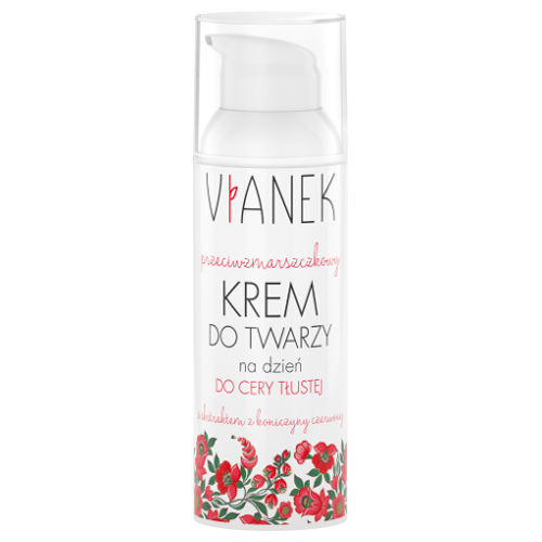 Vianek Przeciwzmarszczkowy Krem Na Dzień Cera Tłusta 50ml