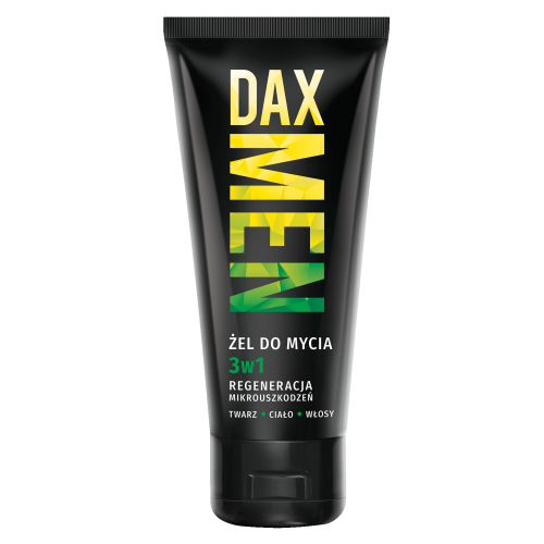 Dax Men Żel Do Mycia 3w1 Regeneracja Mikrouszkodzeń 180ml