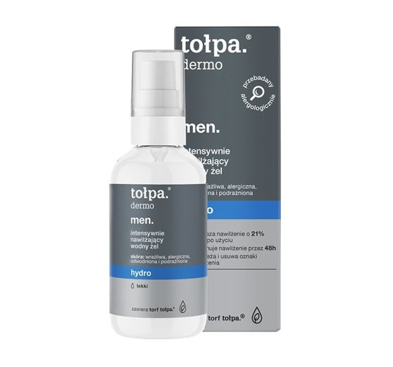 TOŁPA Dermo Men Intensywnie Nawilżający Wodny Żel 75ml