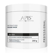 APIS - Detox Maska Algowa Detoksykujaca z Weglem z Bambusa i Jonizowanym Srebrem 200g