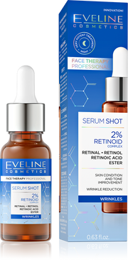 EVELINE - Serum Shot 2% Retinoid Kuracja Przeciwzmarszczkowa 18 ml