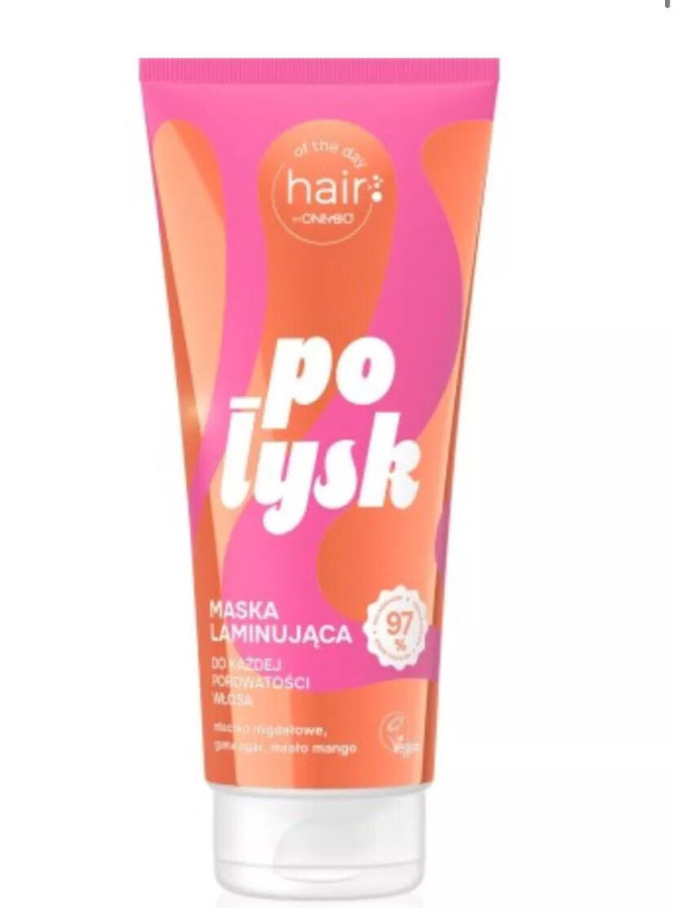 ONLYBIO Hair of the Day Połysk Maska do Laminacji Włosów 200ml