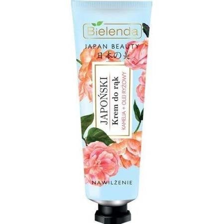 BIELENDA Japan Beauty Krem Do Rąk Kamelia + Olej Ryżowy 50ml