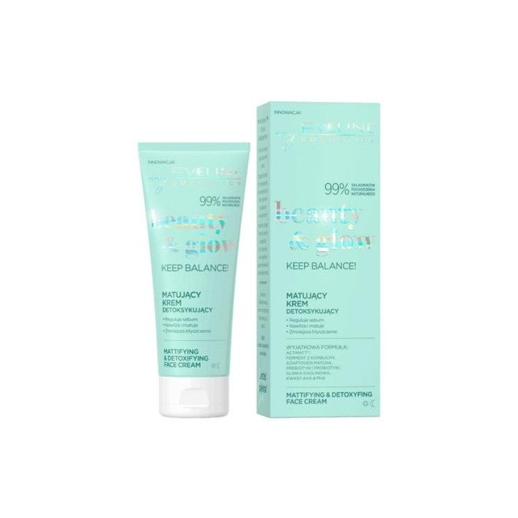 EVELINE - Beauty Glow Krem Matujacy 75 ml