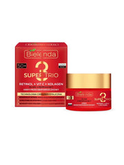 BIELENDA Super Trio 50+ Ujędrniający Krem Przeciwzmarszczkowy 50ml