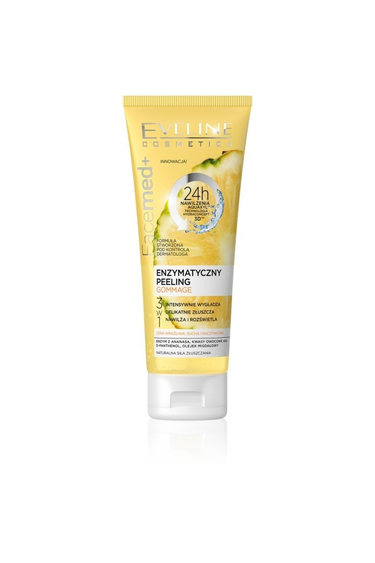 EVELINE Facemed+ Enzymatyczny Peeling Gommage Cera Sucha 50ml