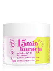 Hair Cycling by ONLYBIO Regeneracja 15 Minutowa Kuracja Maska S.O.S! Do Włosów 280ml