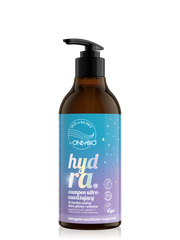 Hair in Balance by ONLYBIO Hydra Szampon Ultranawilżający Do Bardzo Suchej Skóry Głowy I Włosów, 400ml