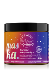 Hair in Balance by ONLYBIO Maska Do Włosów Niskoporowatych 400 ml