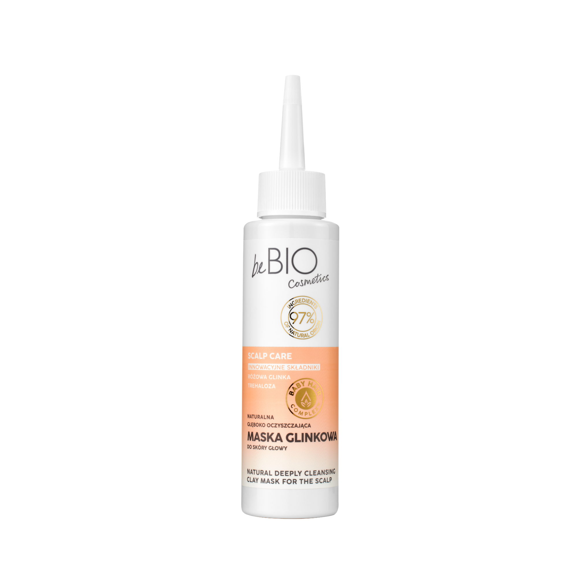 Be BIO Naturalna Maska Glinkowa Scalp Care 100ml