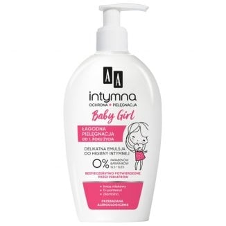 AA Intyma Baby Girl Płyn Do Higieny Intymnej od 1 Roku Życia 300ml
