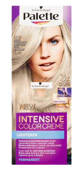 Palette Intensive Color Creme C10 Mrozny Srebrny Blond