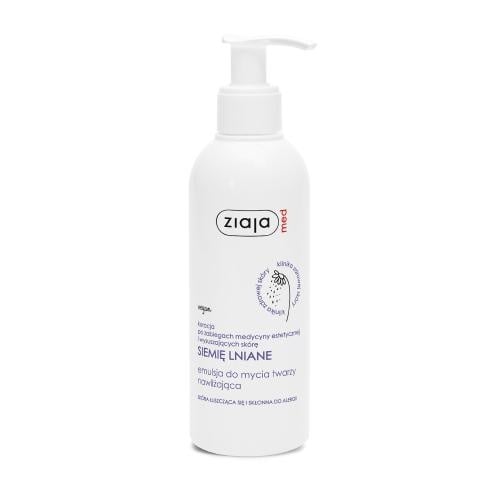 ZIAJA MED Siemię Lniane Emulsja Do Mycia Twarzy 190ml