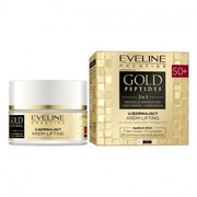 EVELINE Gold Peptides 50+ Liftingujący Krem Ujędrniający 50ml