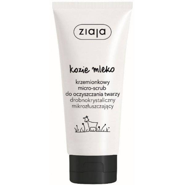 ZIAJA Kozie Mleko Krzemionkowy Micro-Scrub Do Oczyszczania Twarzy 75ml