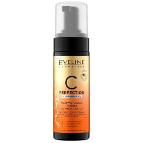 EVELINE C Perfection Rozświetlająca Pianka Do Mycia Twarzy 150ml