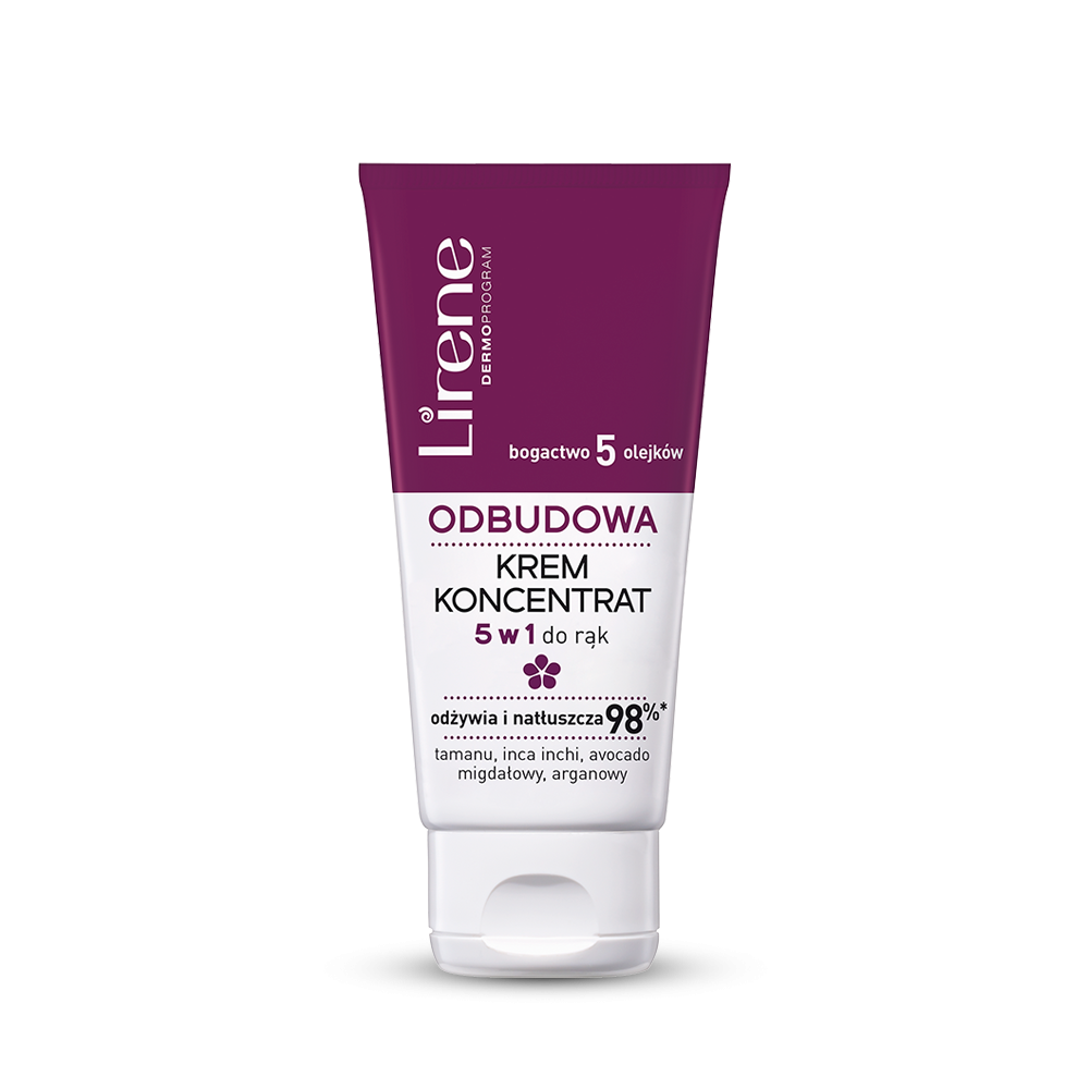 LIRENE Odbudowa Krem Koncentrat 5W1 Do Rąk 50ml