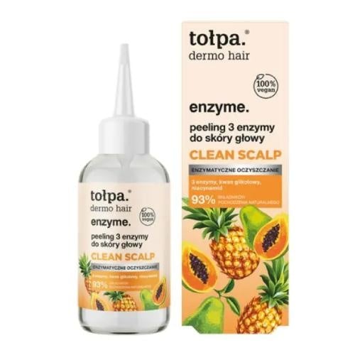 TOŁPA Dermo Hair Enzyme Peeling 3 Enzymy Do Skóry Głowy 100ml