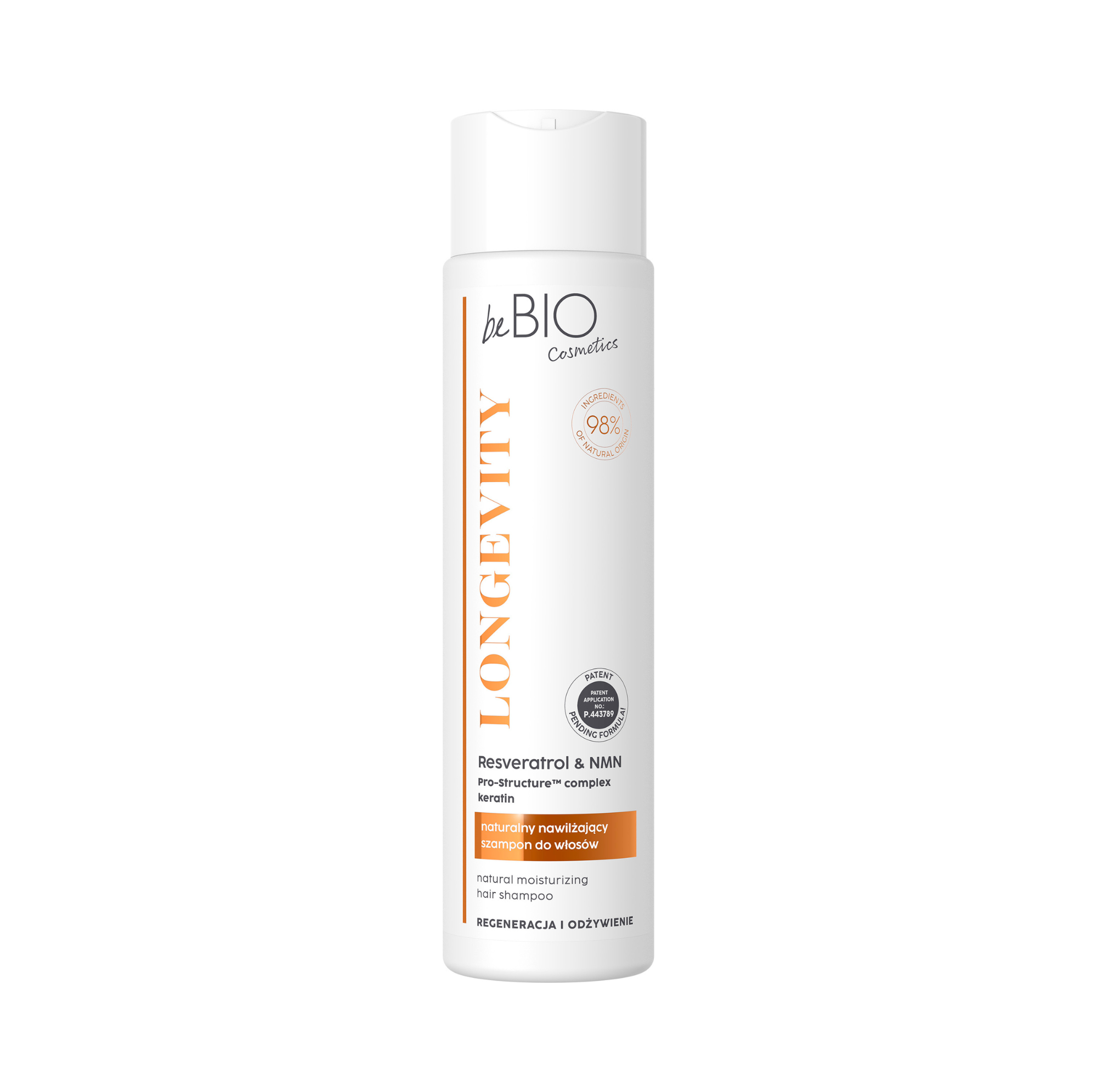 Be BIO Nawilżający Szampon Do Włosów Regeneracja i Odżywianie 300ml