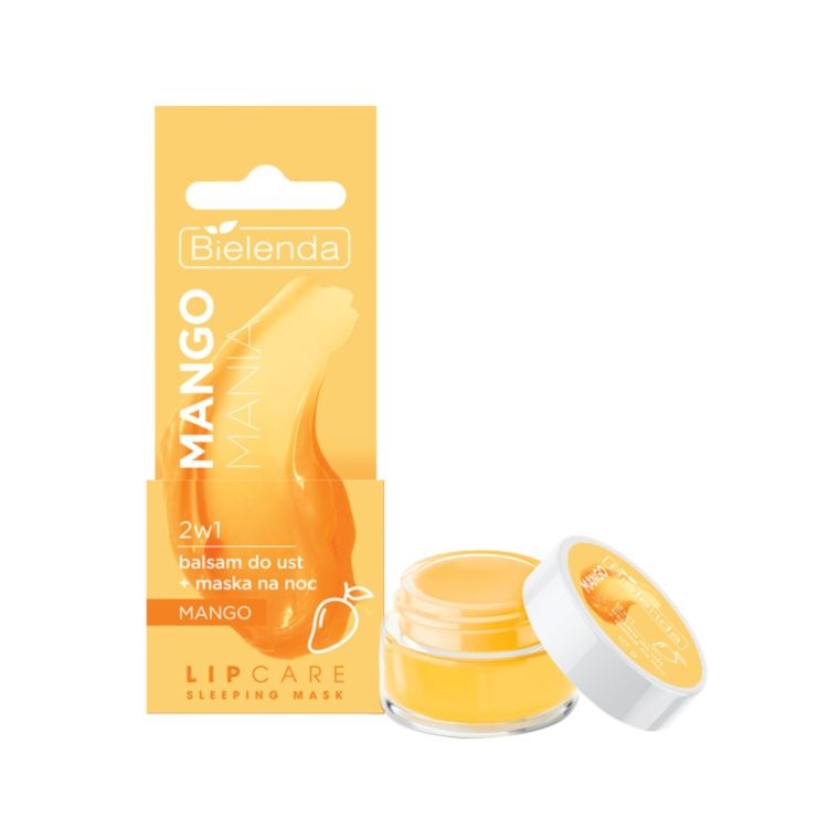 BIELENDA Lip Care Balsam Do Ust + Maska Na Noc 2w1 Melon Mania 10g