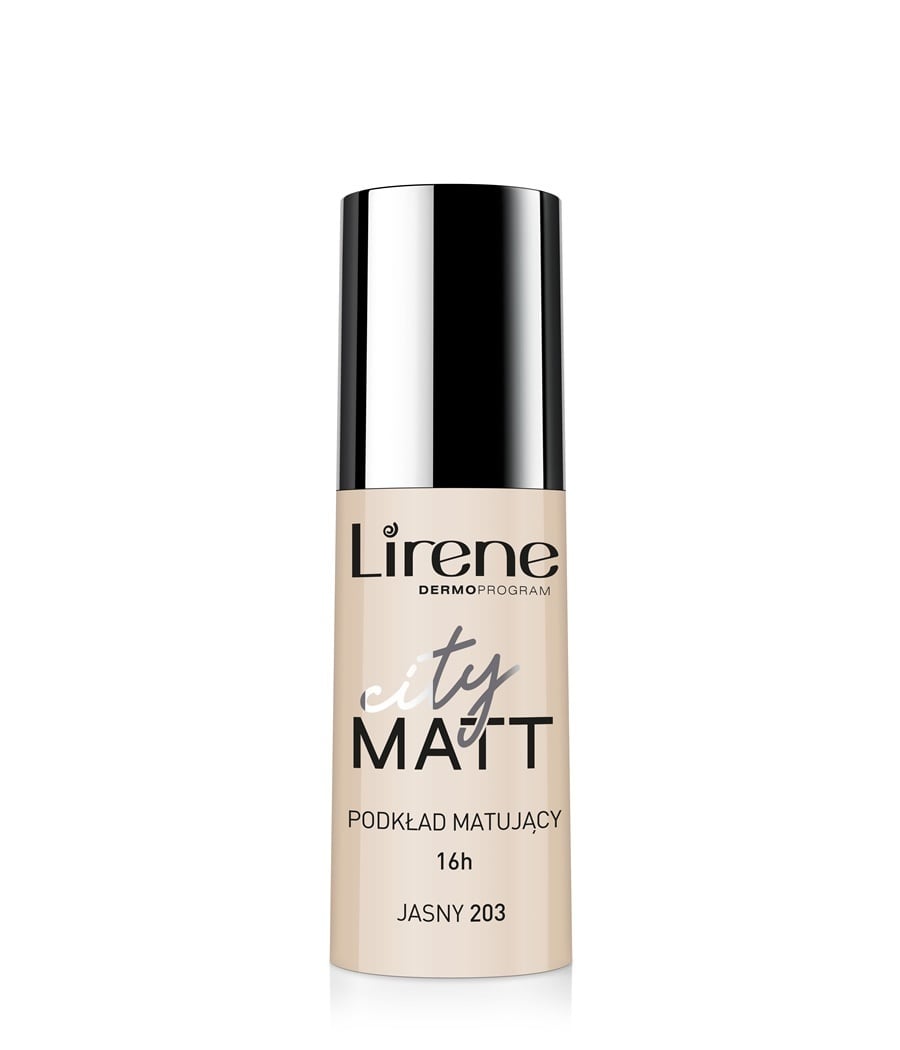 LIRENE City Matt Fluid Matująco-Wygładzający 203 Jasny 30ml