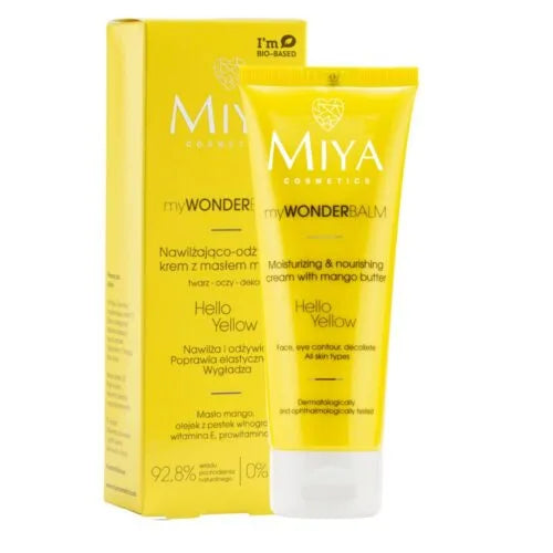 MIYA - Mywonderbalm Hello Yello, Krem Energetyzujący z Mango - 75 ml