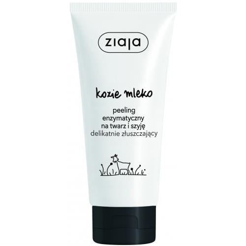ZIAJA Kozie Mleko Peeling Enzymatyczny Na Twarz I Szyję 75ml