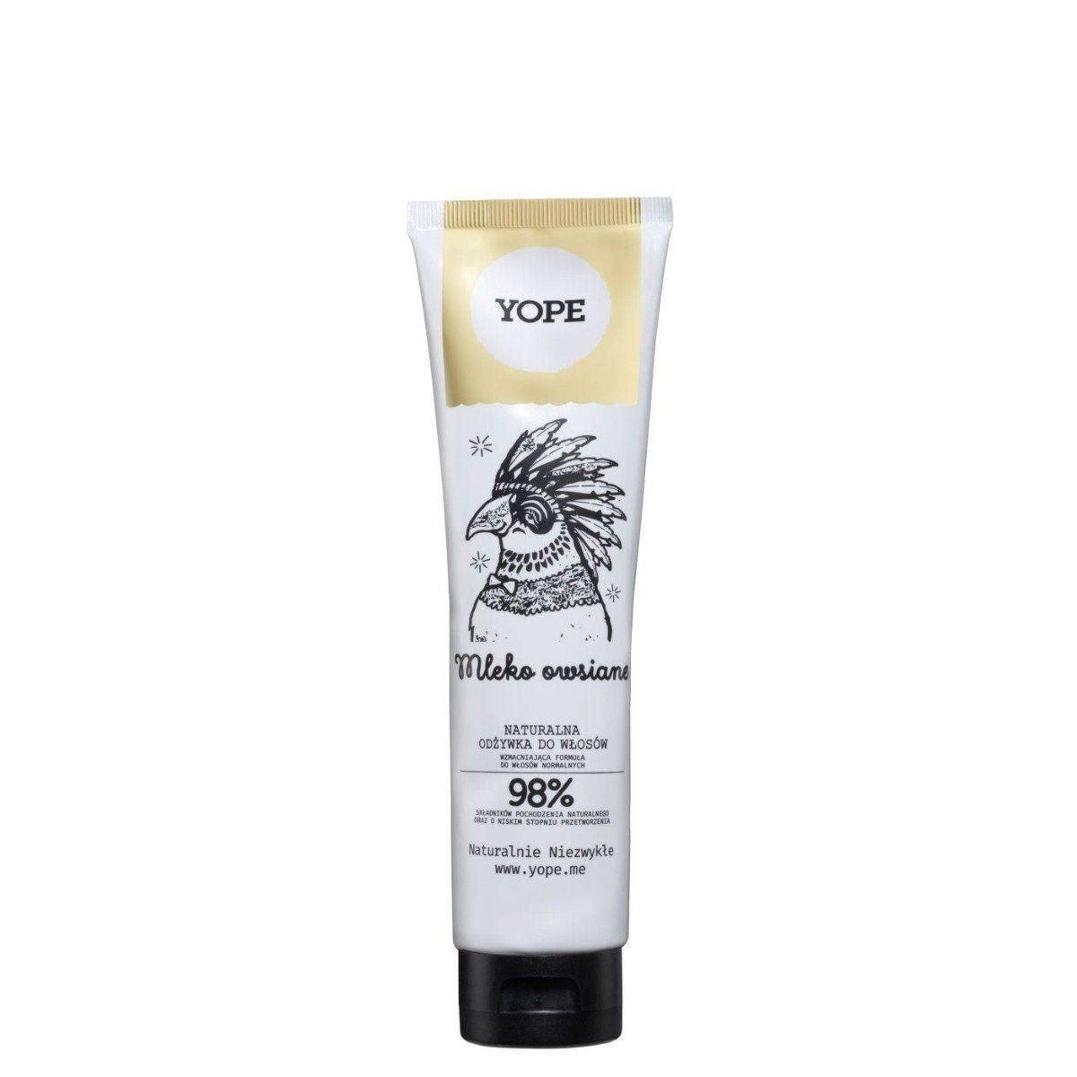 YOPE Naturalna Odżywka Do Włosów Mleko Owsiane 170ml