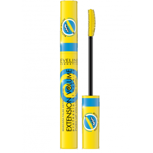 EVELINE Extension Push Up Volume And Curl  Tusz Do Rzęs 10ml