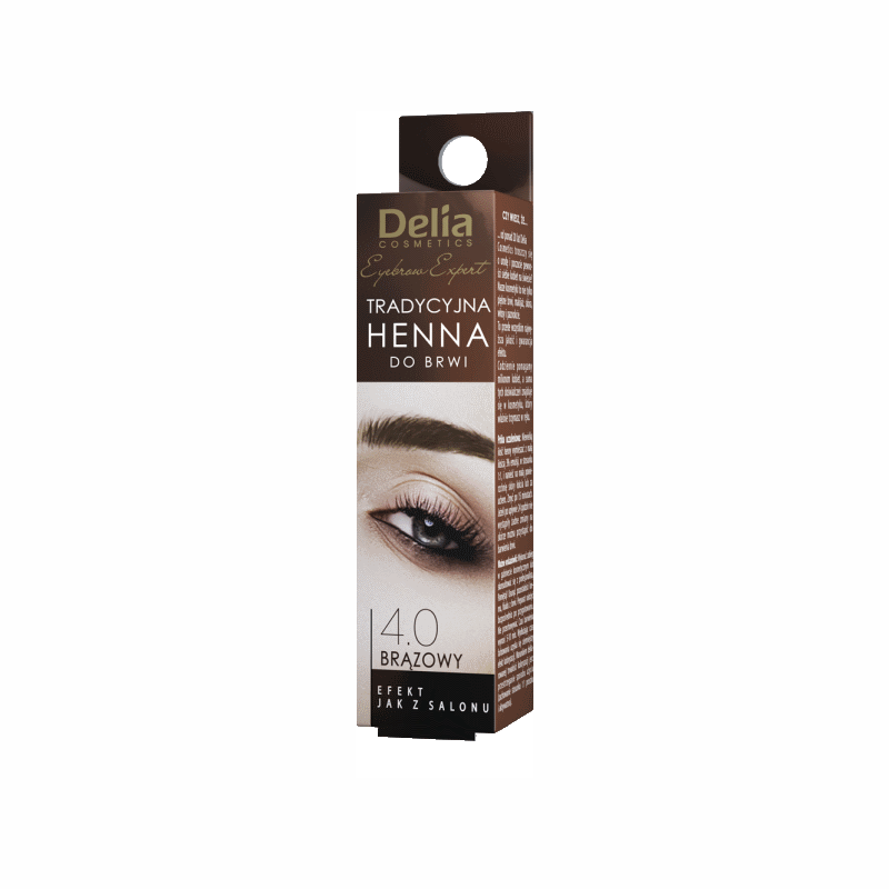 DELIA Traditional Eyebrow & Eyelash Tint 4.0 Brown