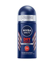 NIVEA Dry Impact Antyperspirant Dla Mezczyzn 72 Godziny Ochrony 50 ml