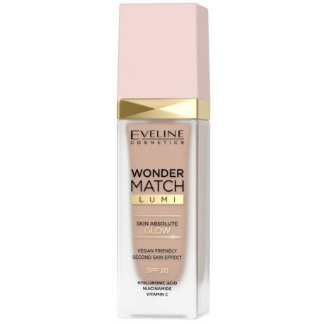 EVELINE Wonder Match Lumi Podkład Rozświetlający 05 Light Natural 30ml