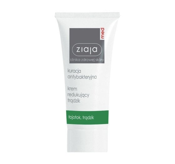 ZIAJA MED Kuracja Antybakteryjna Krem Redukujacy Tradzik 50ml